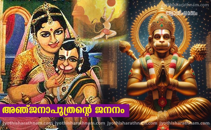 അഞ്ജനാപുത്രന്‍റെ ജനനവും  ലഭിച്ച വരങ്ങളും